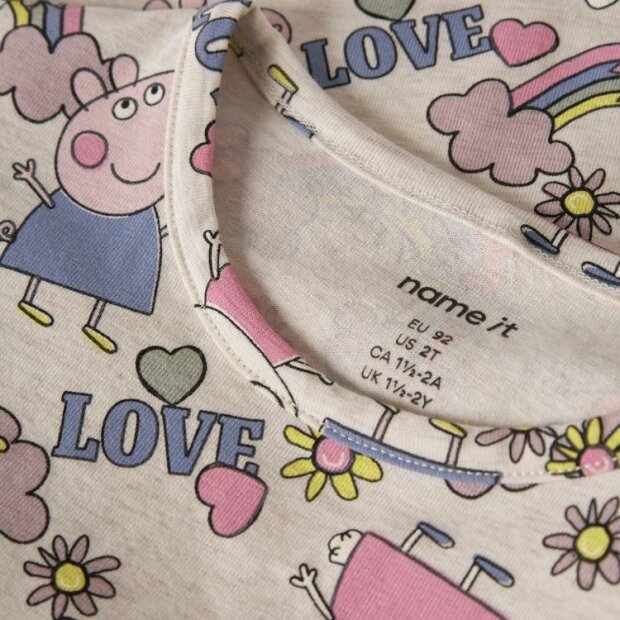 nameit Shirt Peppa Pig natur