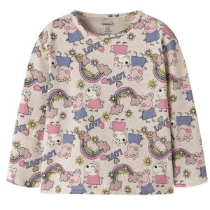 nameit Shirt Peppa Pig natur