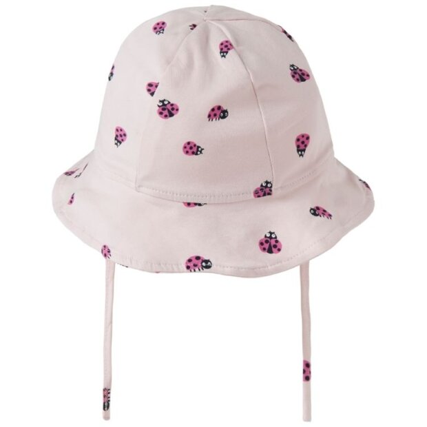 nameit Babymütze Sommer Marienkäfer rosa