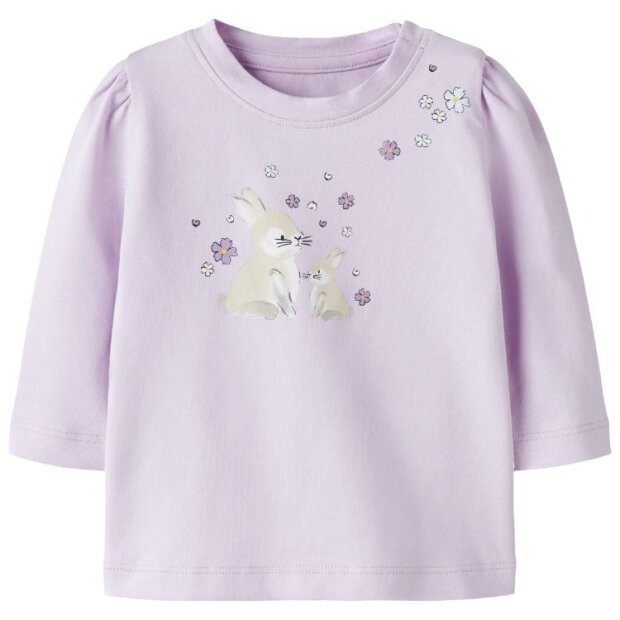 name it Shirt Hase rosa