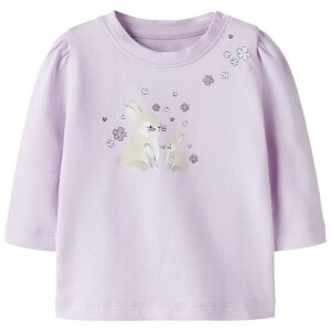 name it Shirt Hase rosa