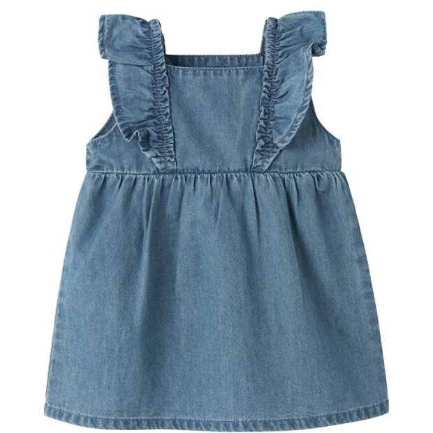 name it Jeanskleid mit Rüschen