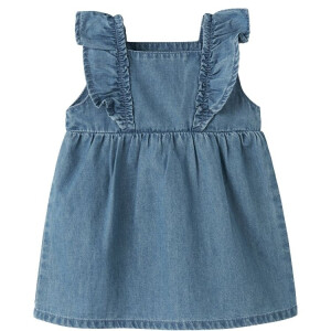 name it Jeanskleid mit Rüschen