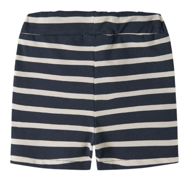 name it Shorts Streifen blau natur
