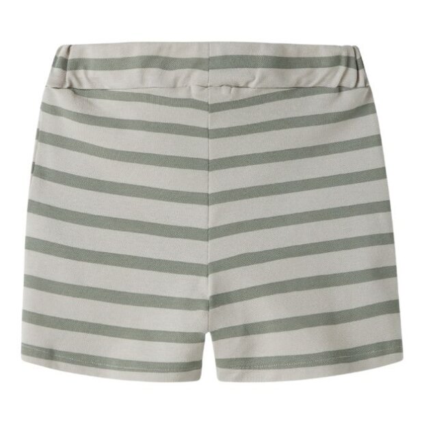 name it Shorts Streifen olive natur
