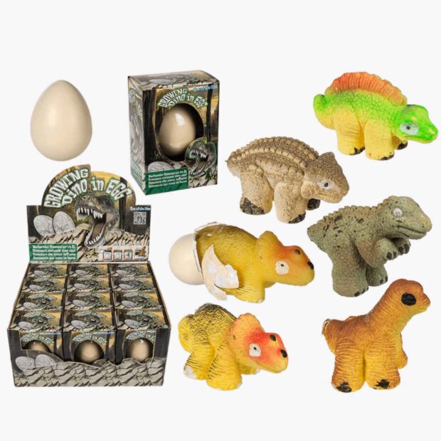 ootb Wachsender Mini-Dinosaurier im Ei - sortiert
