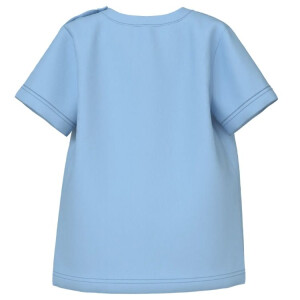 name it T-Shirt Boote blau