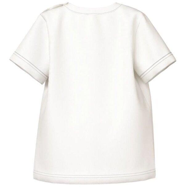 name it T-Shirt Tiger weiß