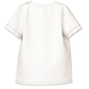 name it T-Shirt Tiger weiß