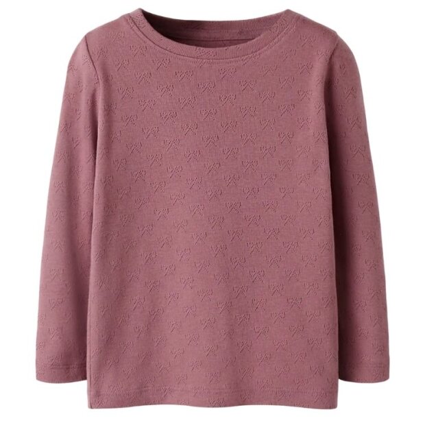 name it Shirt Schleifen rosa