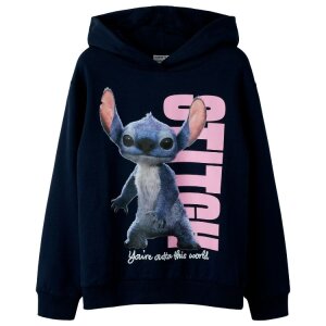 name it Kapuzensweat Stitch blau
