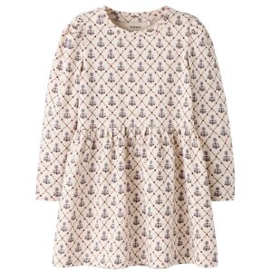 name it Kleid Blumen natur lila
