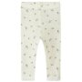 name it Baby Hose Wolle Blumen natur