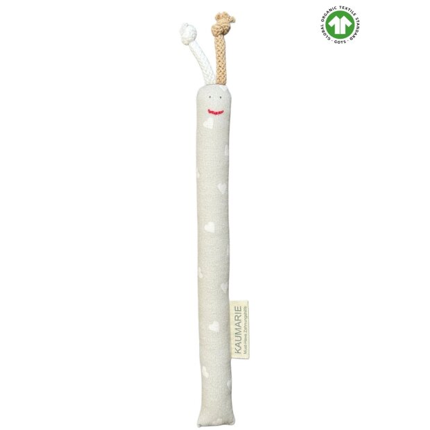 BIO KAUMARIE Carl - Beige mit weißen Herzchen