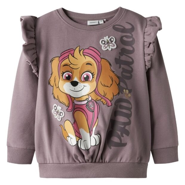 name it Sweatshirt Sky lila