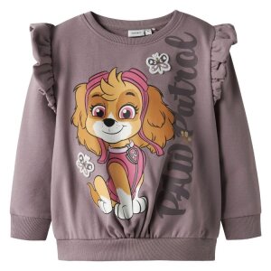name it Sweatshirt Sky lila