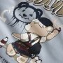name it T-Shirt Teddy blue fog