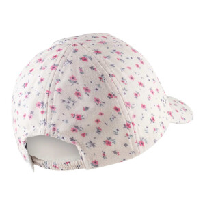 Sterntaler Basecap Blumen aus Baumwolle - zartrosa