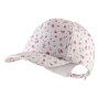 Sterntaler Basecap Blumen aus Baumwolle - zartrosa