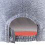 Sterntaler Basecap Herz aus Baumwolle - silber melange