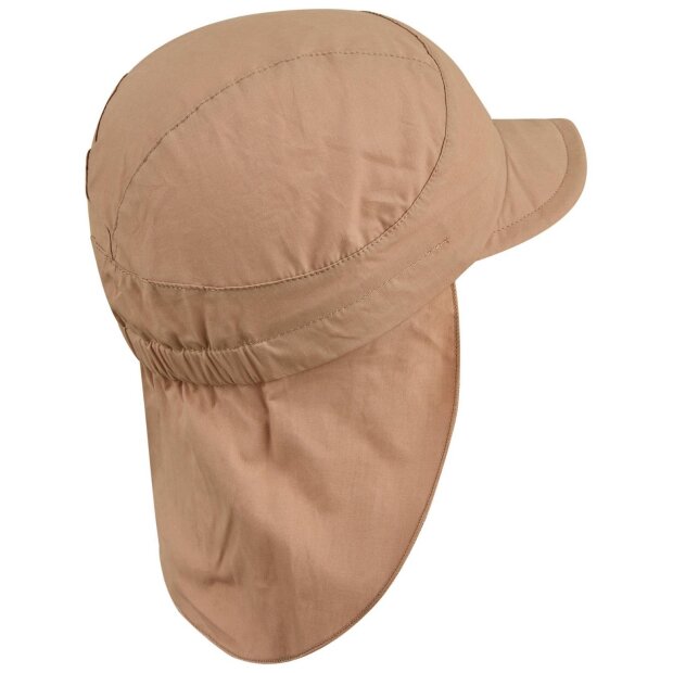 Sterntaler Schirmmütze mit Nackenschutz UV50+ - taupe