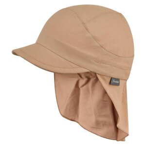 Sterntaler Schirmmütze mit Nackenschutz UV50+ - taupe