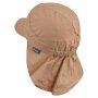 Sterntaler Schirmmütze mit Nackenschutz UV50+ - taupe