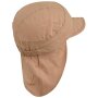 Sterntaler Schirmmütze mit Nackenschutz UV50+ - taupe
