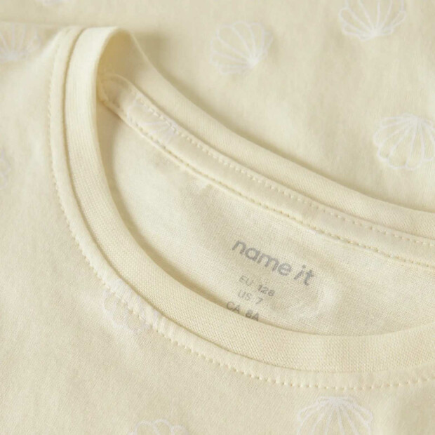 name it Kleidchen aop - Muschel pear sorbet