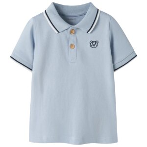 name it Polo Kurzarm Blue Fog
