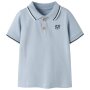 name it Polo Kurzarm Blue Fog