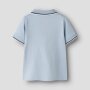 name it Polo Kurzarm Blue Fog
