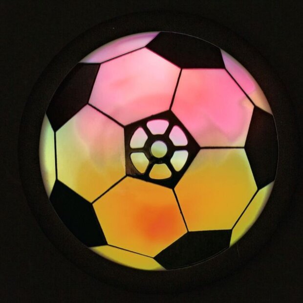 moses Fußball Bodengleiter mit Farbwechsel