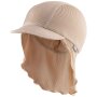 Sterntaler Bademütze Rippe mit Nackenschutz & UV-Schutz 50+ - beige