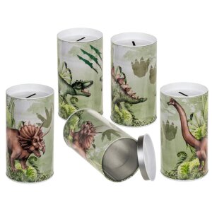 ootb Metall Spardose - Dinosaurier sortiert