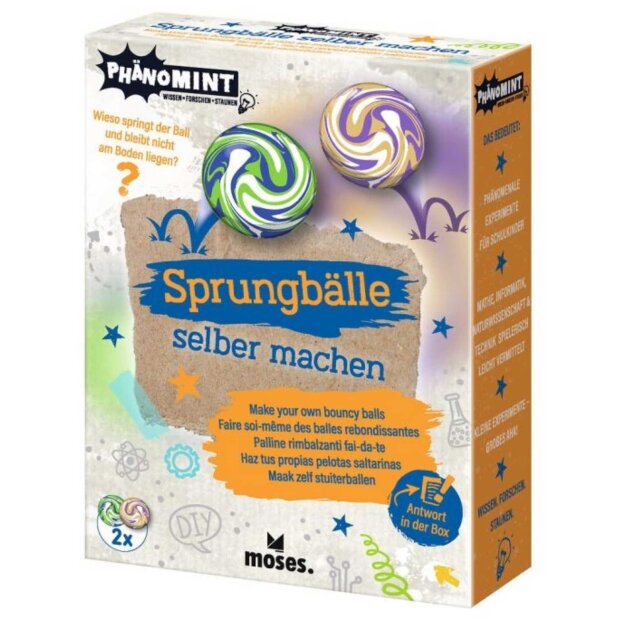 moses PhänoMINT Sprungbälle selber machen