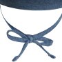 Sterntaler Beanie mit Ohrenklappen & Bindeband aus meliertem Bio-Jersey - tintenblau