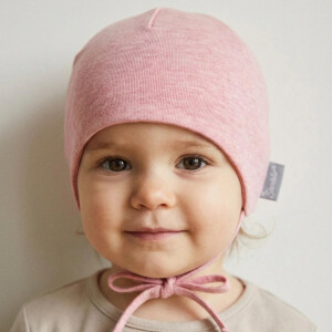 Sterntaler Beanie mit Ohrenklappen & Bindeband aus...