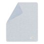 DF Babydecke - Regenbogen Ringel blau 70x90cm