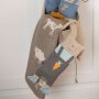 DF Babydecke - Bauernhof rauch 70x90cm