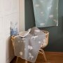 DF Babydecke - Bauernhof rauch 70x90cm