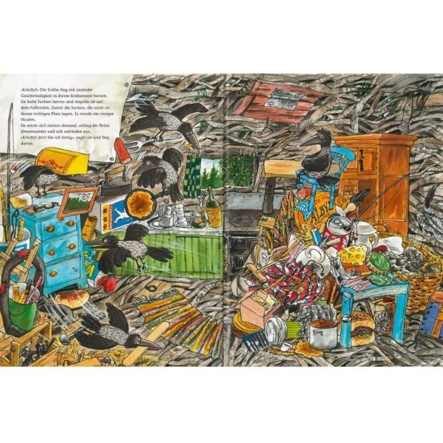 Oetinger Kinderbuch Mama Muh räumt auf