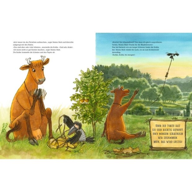 Oetinger Kinderbuch Mama Muh und Krähe werden Freunde