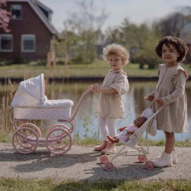 Little Dutch Puppenwagen - Essentials - Soft Flowers