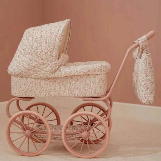 Little Dutch Puppenwagen - Essentials - Soft Flowers