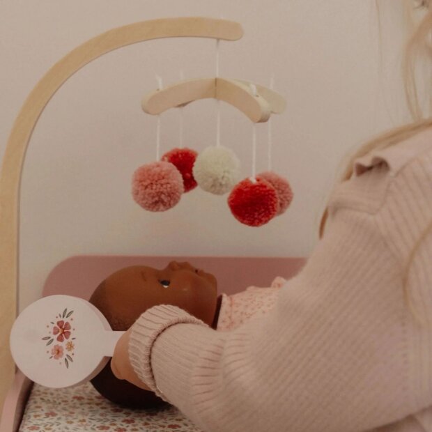 Little Dutch Puppenwickeltisch – Rosa - Essentials