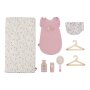Little Dutch Puppenwickeltisch – Rosa - Essentials