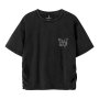 name it Shirt mit Raffung - black