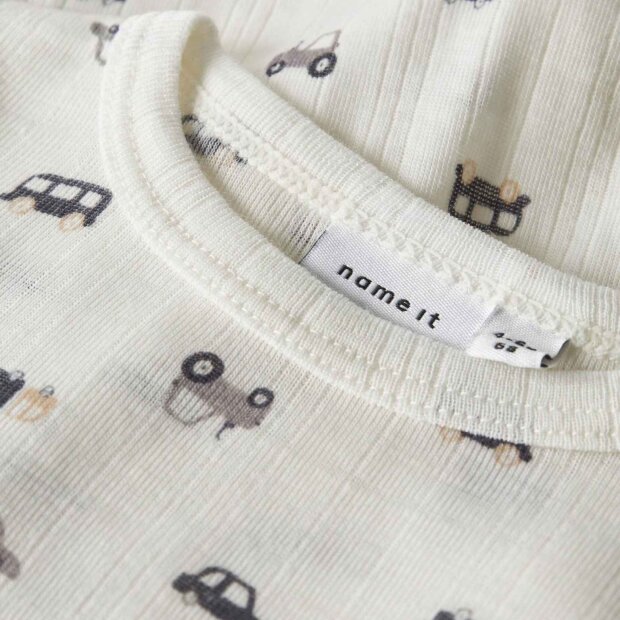 name it Merinowolle Body - Auto Snow White