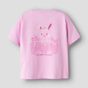 name it Bio- Baumwolle T-Shirt - Bunny Pirouette